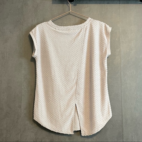 Wilfred Gray Textured Short Sleeve Tee - Picture 2 of 3